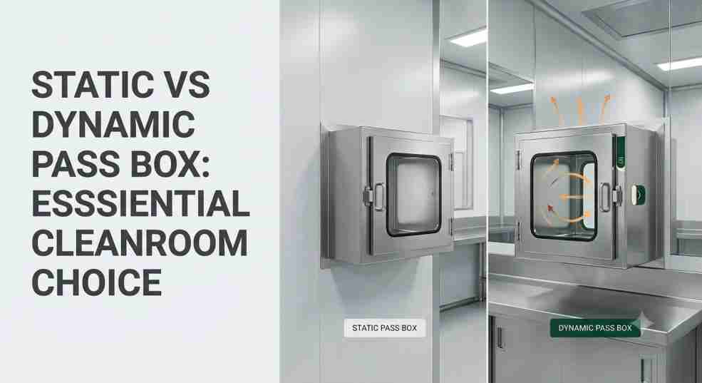 Static vs Dynamic Pass Box: Which One Does Your Cleanroom Need?